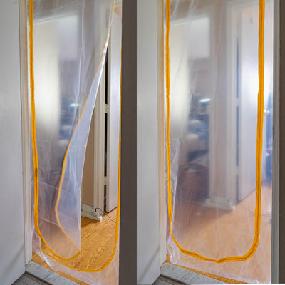    UShape_Zip_Door_Dust_Barrier_inside_view