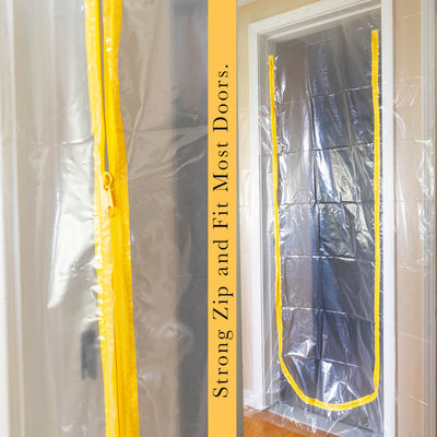 UShape_Zip_Door_Dust_Barrier_kit